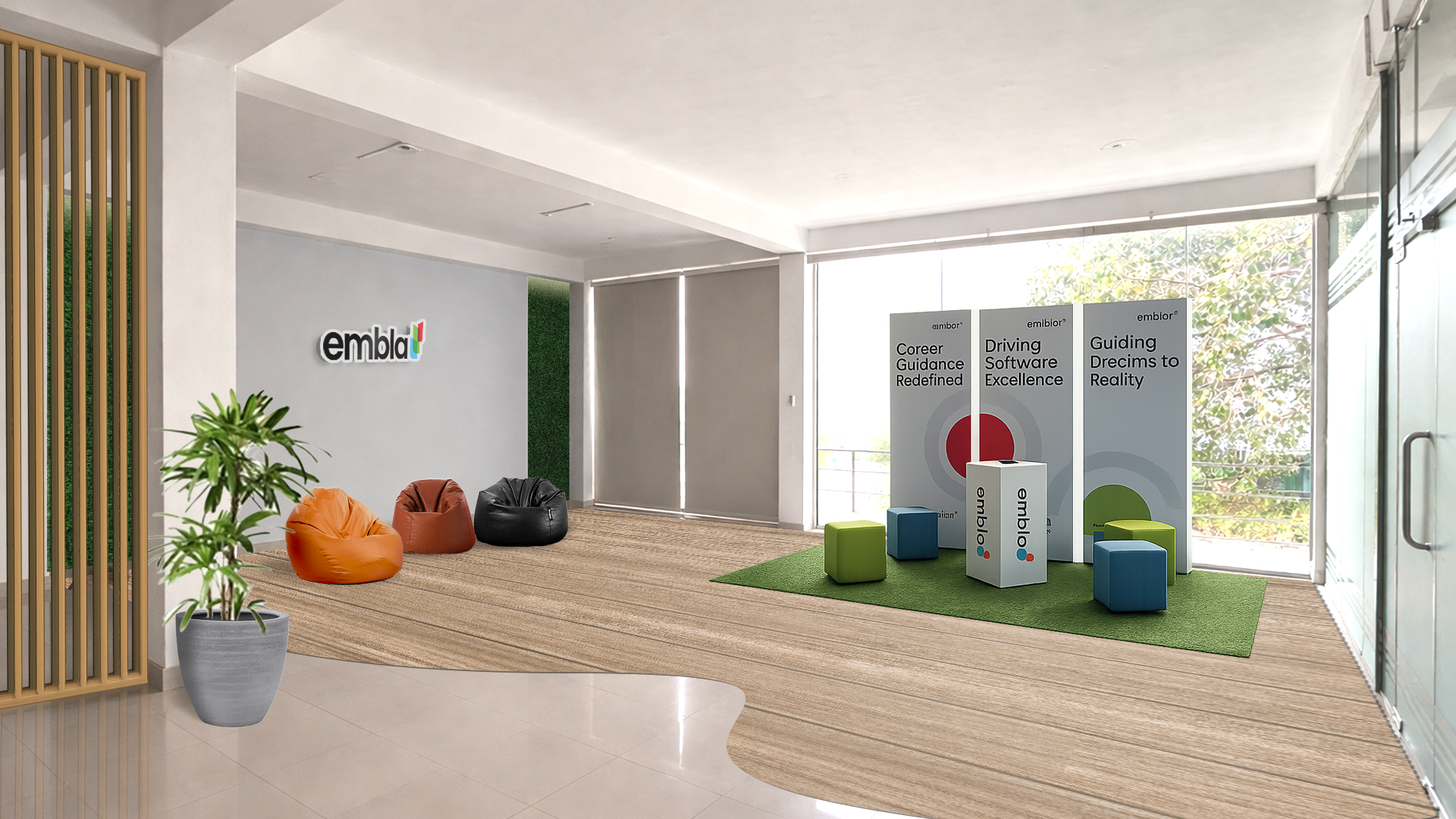 Embla Office — Reception Concept
