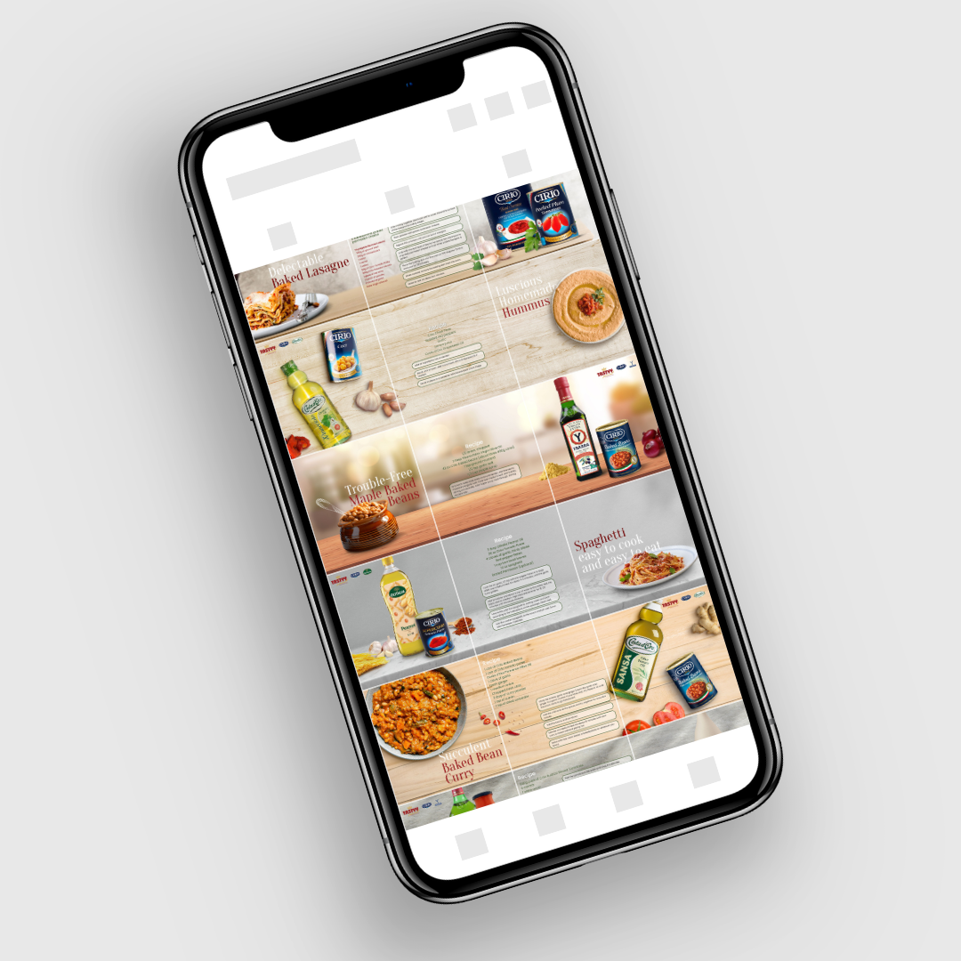 Recipe Digital Campaign