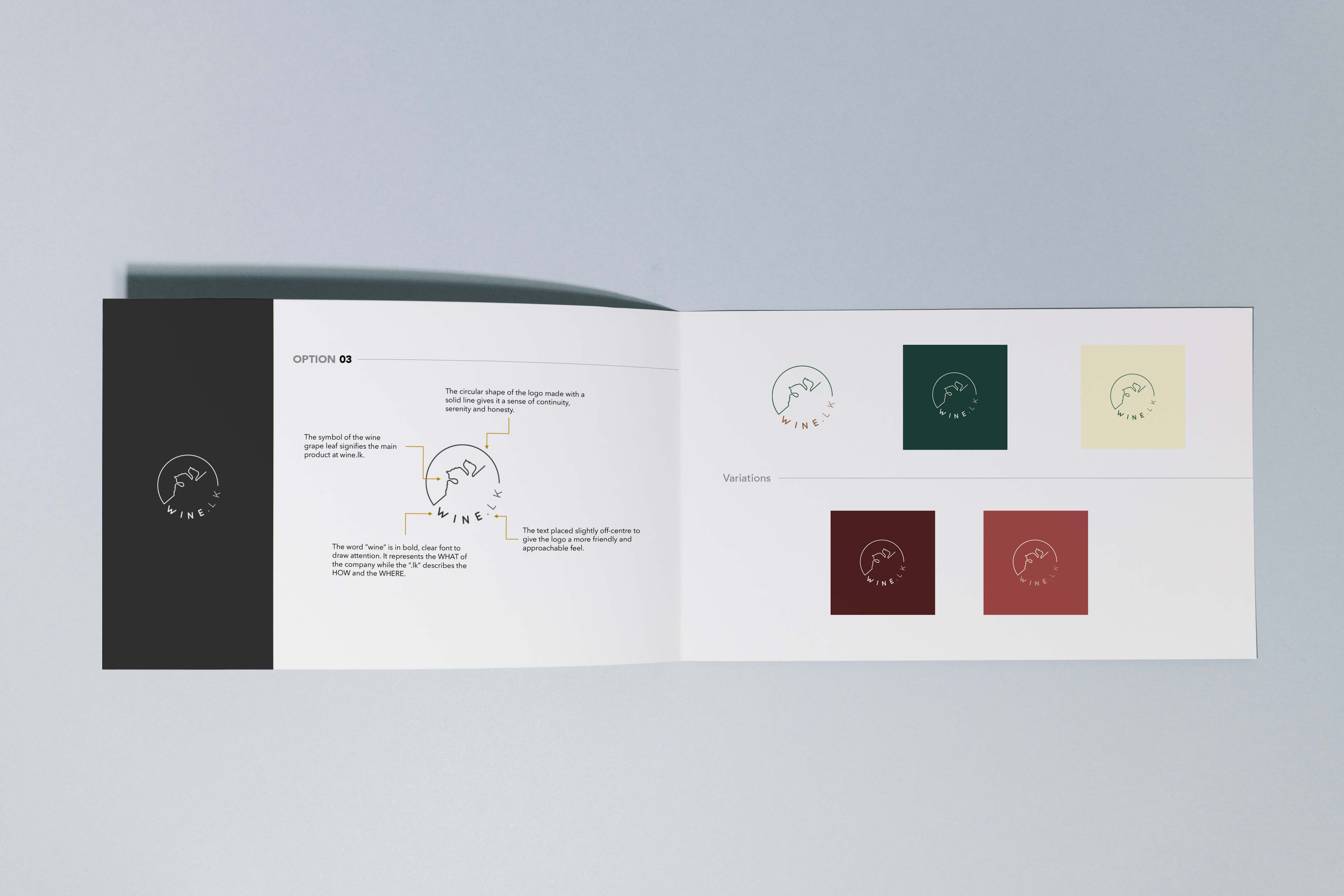 Wine.lk Brand Identity