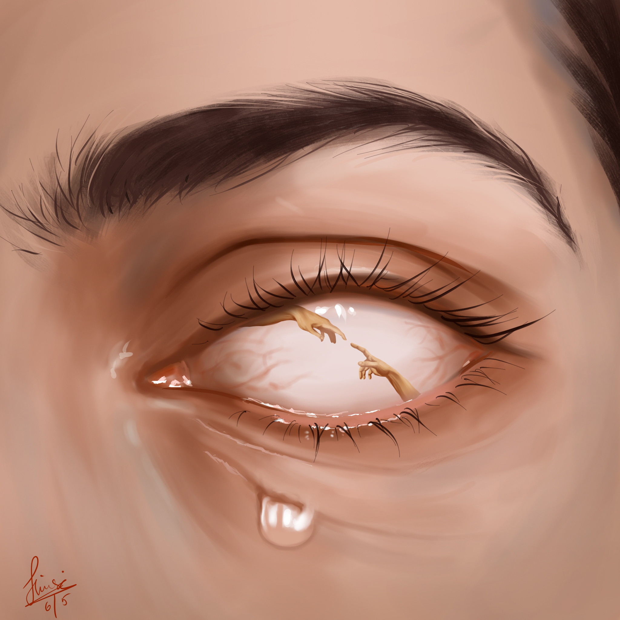 Eye — Creation of Adam