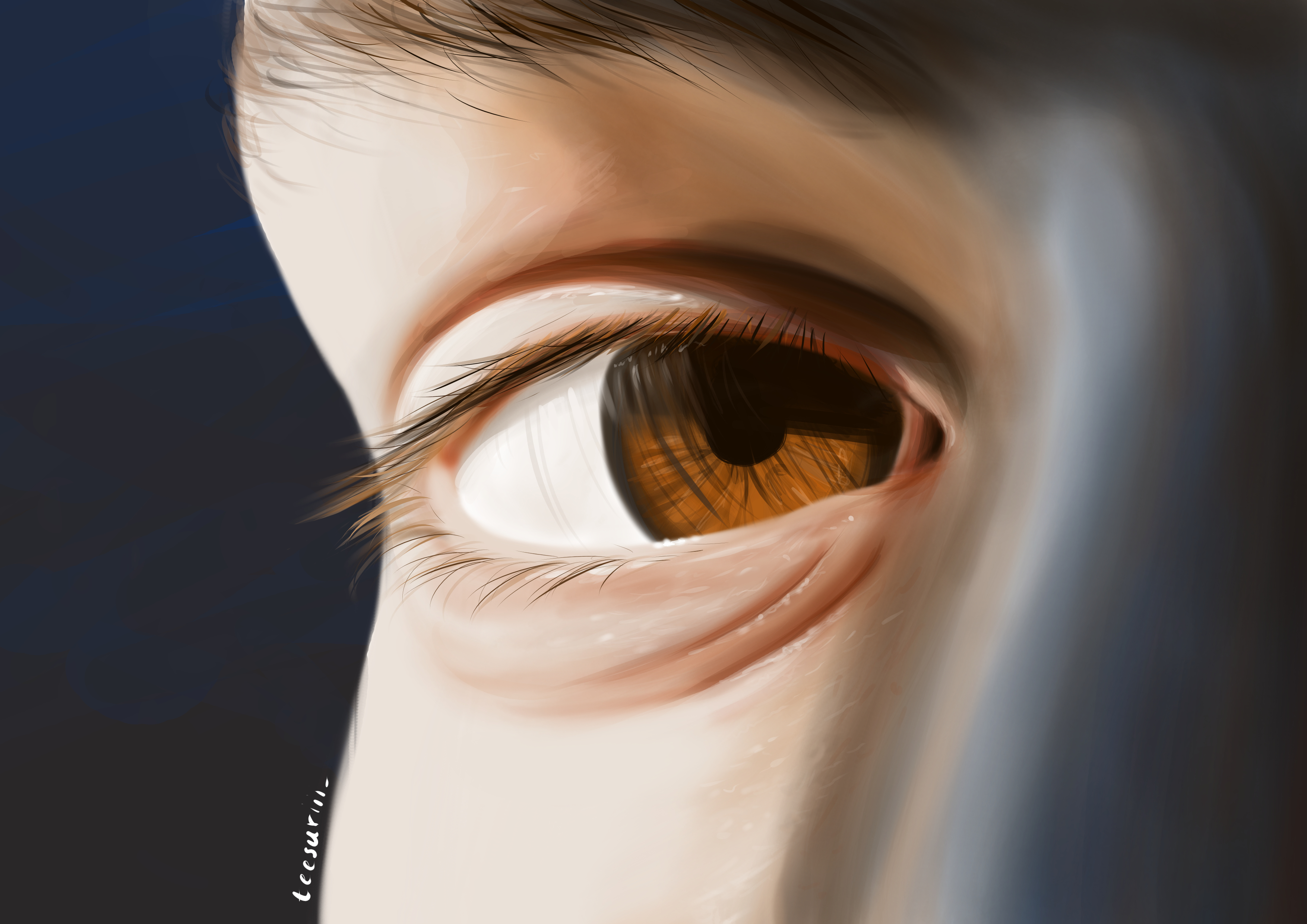 Eye Study — Digital Painting
